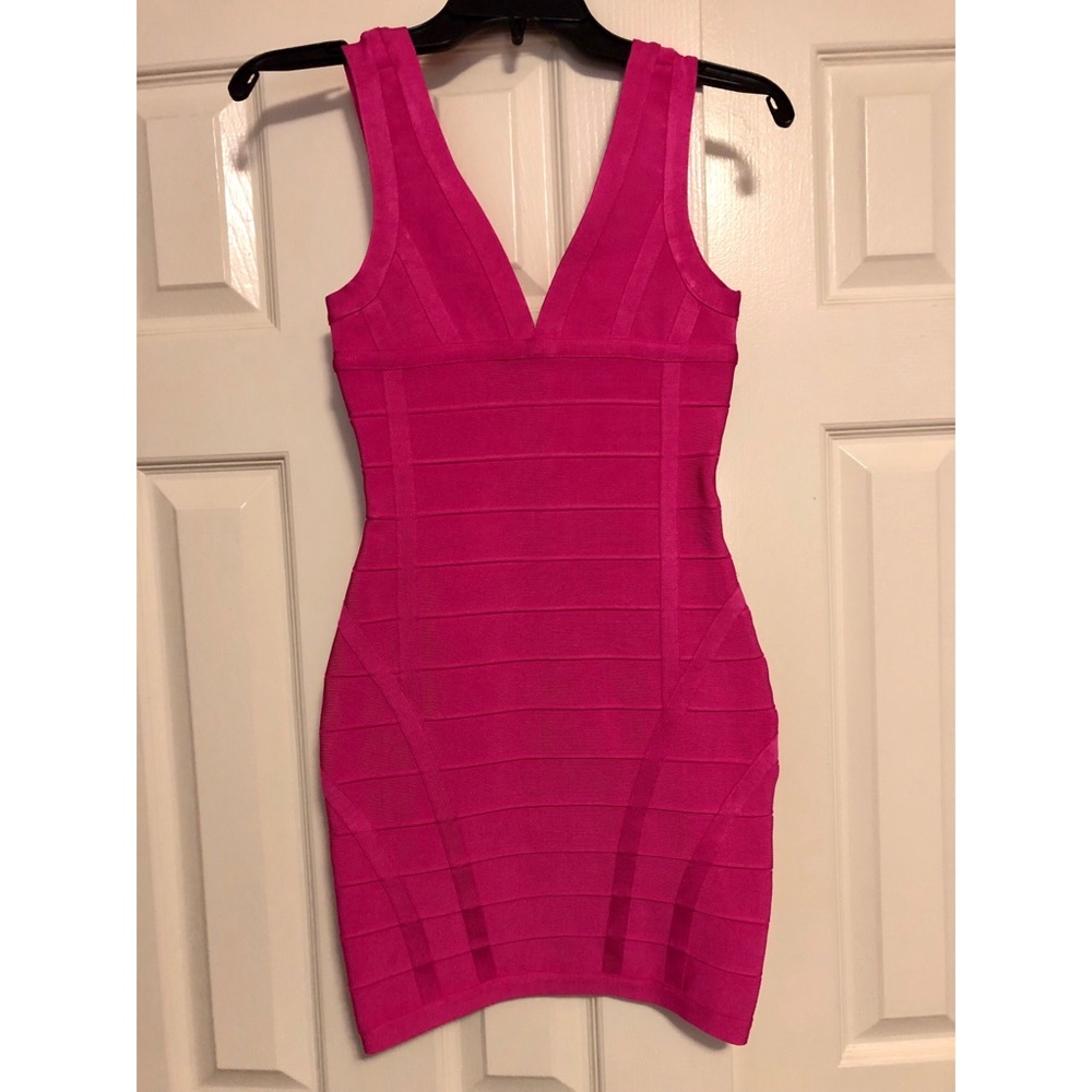 Hot Miami Styles Bandage Dress